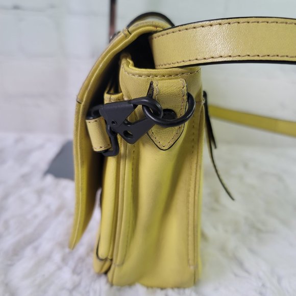 RAG & BONE Pilot Clutch Crossbody in Canary Yellow - Picture 6 of 17